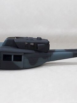 500-UH1N Military with Weapon & Cockpit