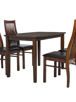 ชุดอาหารไม้โดรน 4 ที่นั่ง