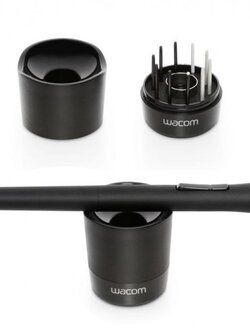 Grip Pen with Stand and nibs