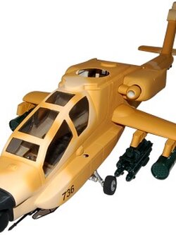 500 - AH64 Apache Desert with Belt Tail gear box