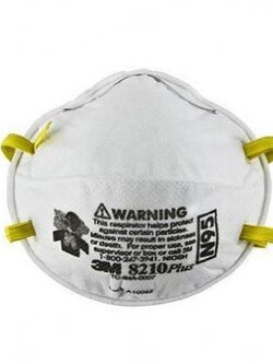 3M 8210 หน้ากากป้องกันฝุ่นละอองมาตรฐาน N95 (20ชิ้น)