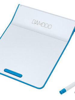 Bamboo Pad Wireless (Pearl white/Blue)