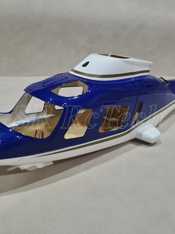 500-A109 Blue Policia with Metal Retact