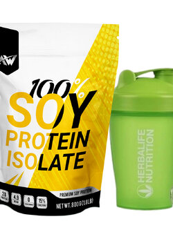 AW-SOY ISOLATE x 1 พร้อมแก้วสีเขียว