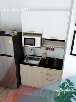 ครัวสำเร็จรูป The Box 120 B
