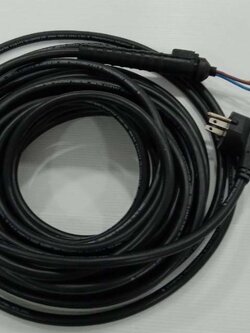 สายไฟเครื่องขัดพื้น 3 สาย ยาว 15 เมตร