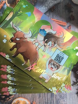 โปสการ์ด โฮโลแกรม หนังสือเสียง มหาบุรุษแห่งครีตัน (รอบงานหนังสือจากนักเขียน)