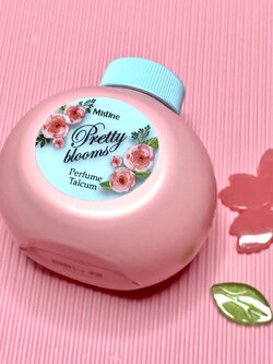 Mistine Pretty Blooms Perfume Talcum 100 g.