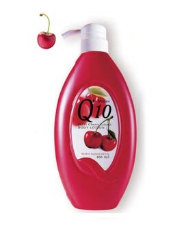 Mistine Q10 Plus Cherry Extract Body Lotion 600 ml. / มิสทีน คิวเทน พลัส เชอรี่ เอ็กซ์แทร็คท์ ขนาด 600 มล.