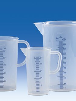 บีกเกอร์พลาสติกมีหูจับ, VITLAB