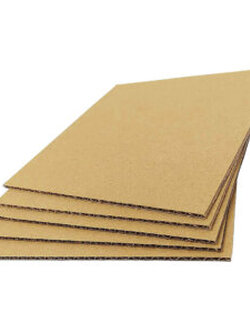 กระดาษลูกฟูก 3 ชั้น ลอน B ขนาด 40×36 นิ้ว