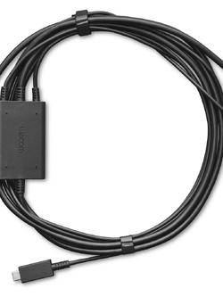 3-in-1 Cable for Wacom One 12 and Wacom One 13 Touch