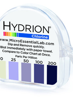 กระดาษวัดค่าคลอรีน แบบม้วน 10-200 ppm (CM-240)