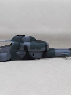 500-AH1 Cobra Military with Weapon & Cockpit