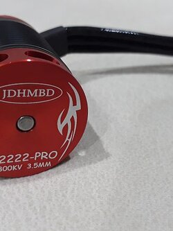 JDHMBD Motor 2222-3800KV 3S For 450 Helicopter