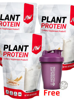 AW-PLANT ISOLATE แพ็ค 3 ถุงฟรีแก้ว(สุ่มสี)