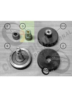 เฟืองเหล็กอัดบู็ชทองเหลือง