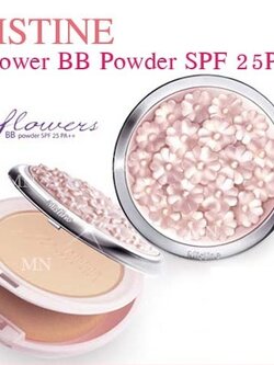 Mistine Flowers BB Powder SPF 25 PA++ / แป้งพัฟ มิสทีน ฟลาวเวอร์ บีบี พาวเดอร์ เอสพีเอฟ 25 พีเอ++