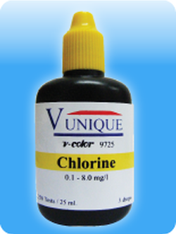 ชุดทดสอบคลอรีน ( Chlorine test kit ) ช่วง 0.1 - 8.0 mg/l
