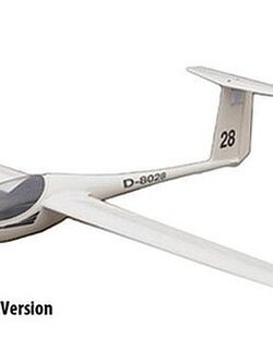 ASW28 Electric Glider Kit with Motor +Prop.