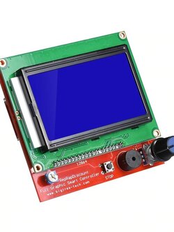 BIGTREETECH 3D Printer Parts LCD 12864 LCD Control Panel 12864lcd display for 3D Printer Smart Controller RAMPS1.4