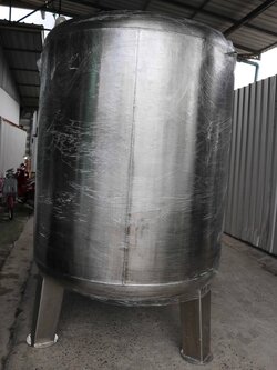 ถังกรองสแตนเลส60นิ้วสูง150หนา3mm