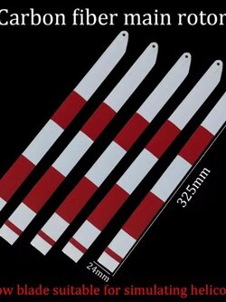 Scale Blade Carbon Fiber 325mm. 5 blade