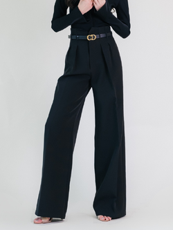 Lism P-036 The Vision Wide Trousers กางเกงขายาวสุดเก๋