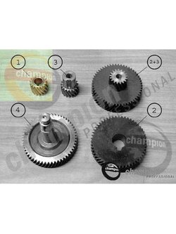 เฟืองทองเหลือง หัวมอเตอร์