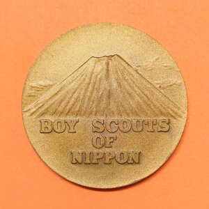 เหรียญที่ระลึก งานชุมนุมลูกเสือโลก ครั้งที่ 13 ประเทศญี่ปุ่น ปี 1971, 13th WORLD JAMBOREE FOR UNDERSTANDING 1971 เนื้อทองแดง ขนาด 3.8 เซน