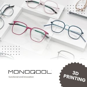 แว่น 3D Printing กับแว่น MONOQOOL