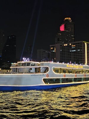 ล่องเจ้าพระยาดินเนอร์ เรือวีว่า อลังกา ครูซ Viva Analgka Cruise ราคาพิเศษ