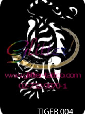 แบบลายเสือ (1) ขนาด 7 x 9.5 cm