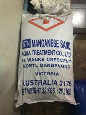สารกรองแมงกานีส Green Sand (หรือ Manganese Greensand)