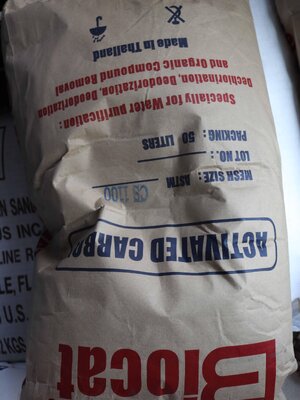 สารกรองคาร์บอนยี่ห้อไบโอแคท BIOCAT (ID 600, 750, 1100