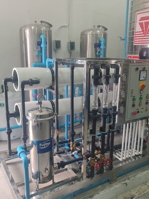 เครื่องกรองน้ำระบบ Reverse Osmosis (RO) ขนาดกำลังผลิต 48,000 ลิตร/วัน