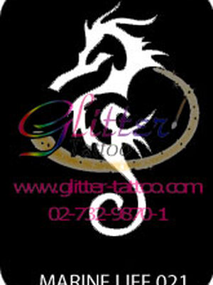 แบบลายในทะเล ขนาด 7 x 9.5 cm.