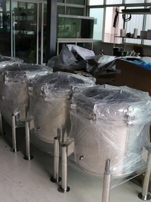 ถังกรองเซรามิค30ไส้54x 90หนา2มม