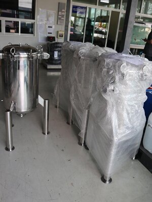 ถังแรงดันสแตนเลส500ลิตรหนา8mm