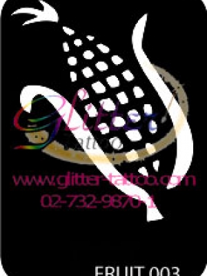 แบบลายผลไม้ ขนาด 7 x 9.5 cm