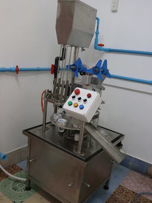 เครื่องบรรจุน้ำถ้วย 8หลุม