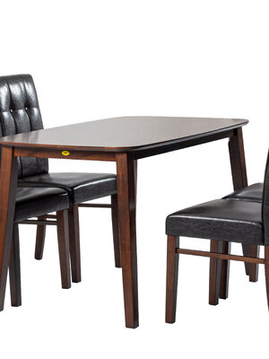 ชุดอาหารไม้นิวเมล่อน 4 ที่นั่ง (1-3)