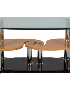 โต๊ะกลางกระจก วีโก้