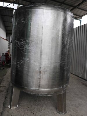 ถังกรองสแตนเลส32นิ้วสูง150หนา2mm