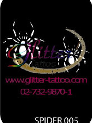 แบบลายแมงมุม ขนาด 7 x 9.5 cm.