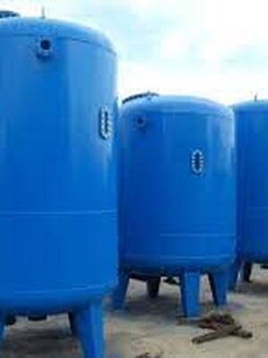 ถังกรองเหล็กขนาด40นิ้ว(100cm. x 150cm. x 4.5 mm.)สำหรับกรองน้ำบาดาล