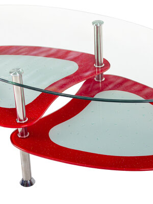 โต๊ะกลางกระจกสี วินเซ็นต์