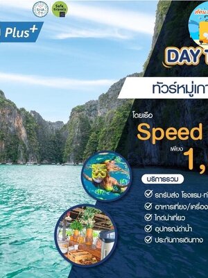 ทัวร์เกาะพีพี 1 วัน จากกระบี่ โดยเรือ speed boat