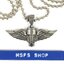 สร้อยโลหะ LUCKY 13 Winged Piston Necklace - มือสอง