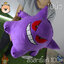 เกงการ์ 10นิ้ว ตุ๊กตาฟิกเกอร์ โปเกม่อน Gengar - Gengaa ลิขสิทธิ์แท้ Pokemon